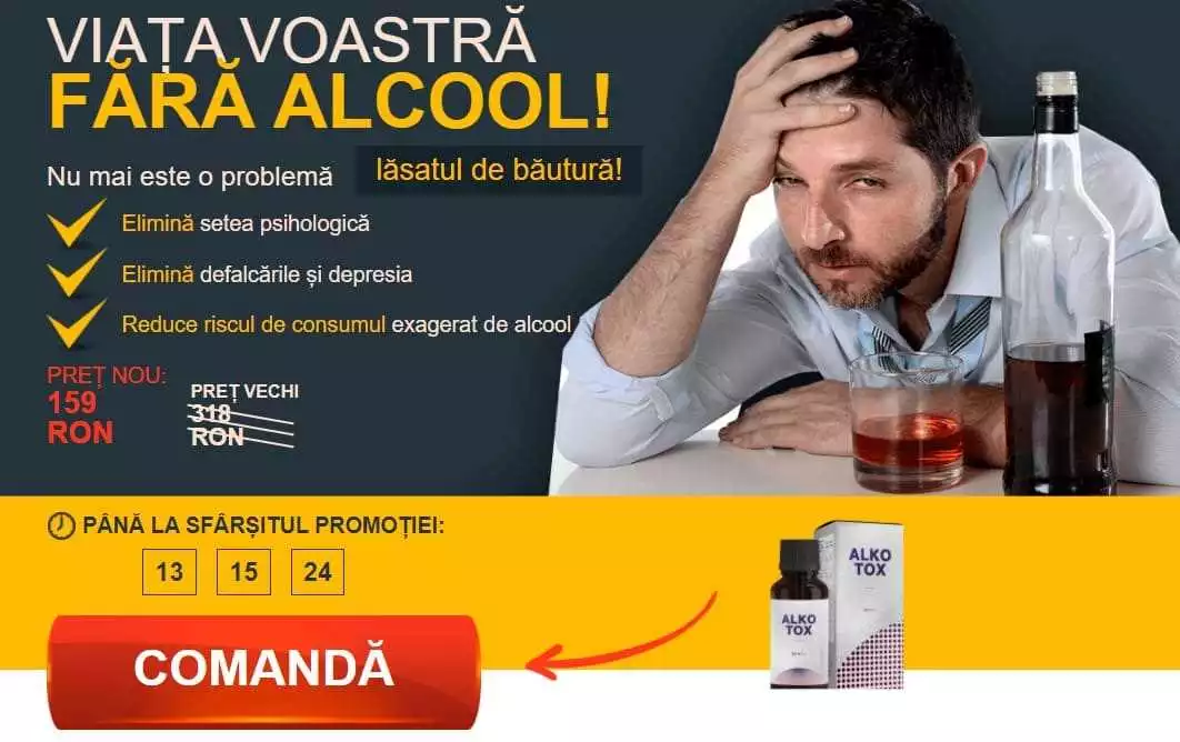 Alkotox la un preț avantajos în Oradea – Remediu natural împotriva dependenței de alcool